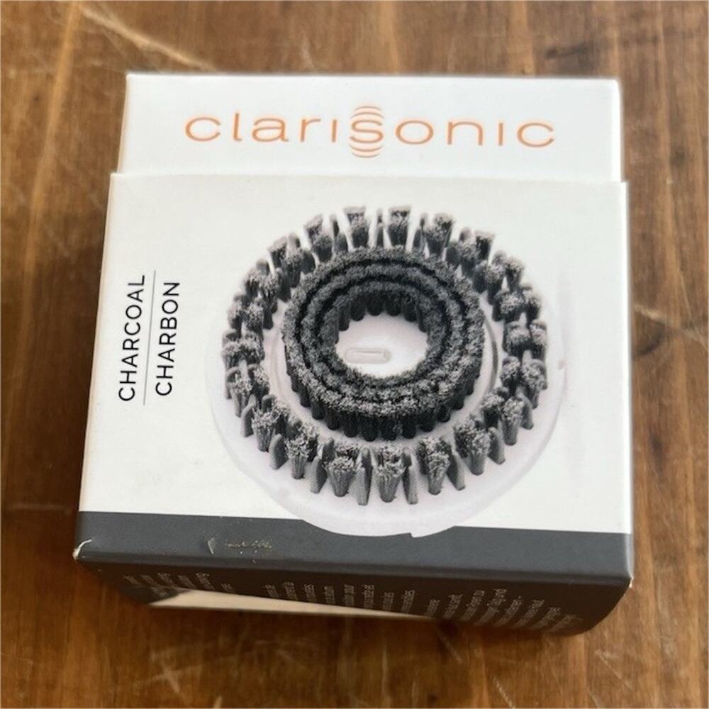 Clarisonic Charcoal Detoxifying Brush Head S3339600 Authentic New Discontinued